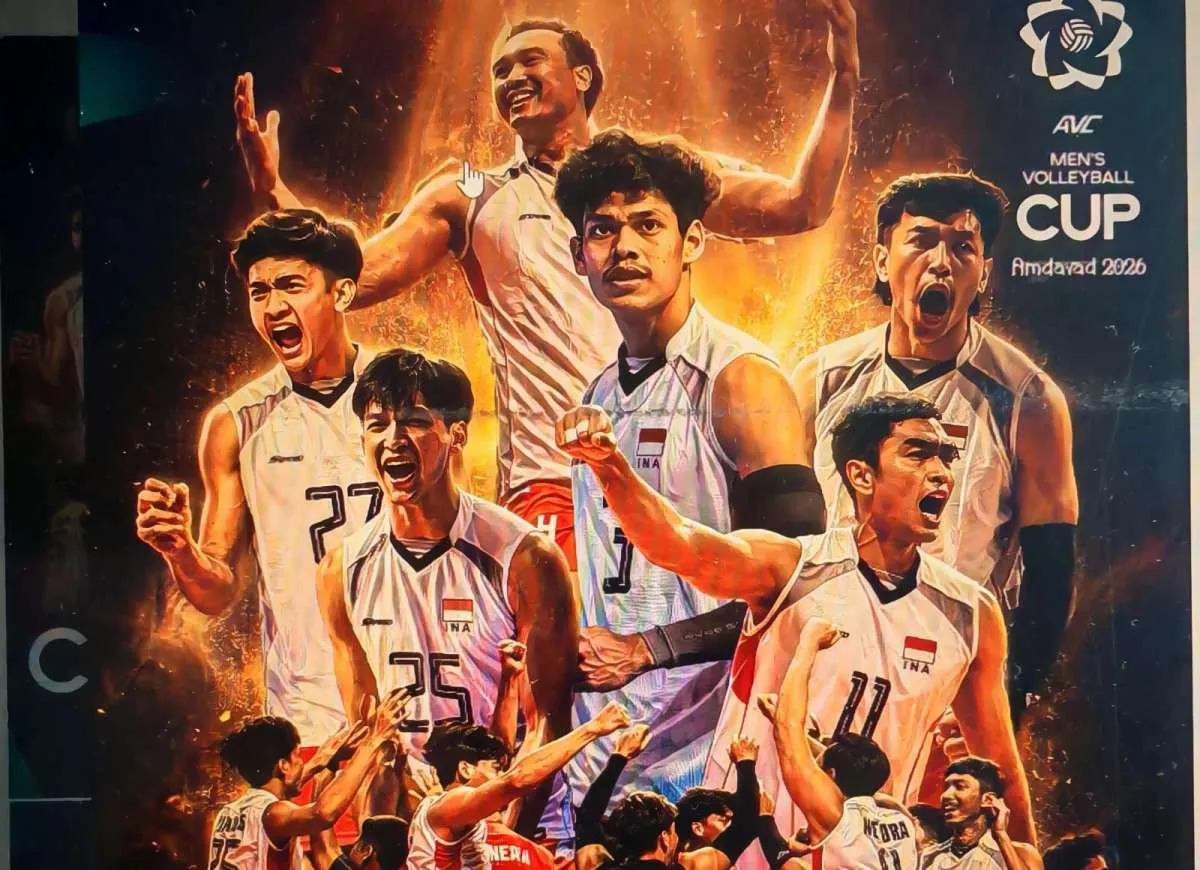 Luar Biasa! Indonesia Bungkam Korea Selatan Tanpa Balas, Juara AVC Nations Cup 2026