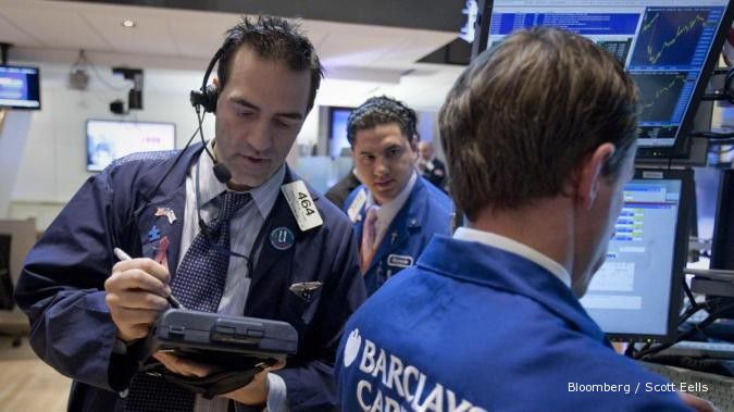 Data ekonomi AS buruk, Wall Street dibuka melempem