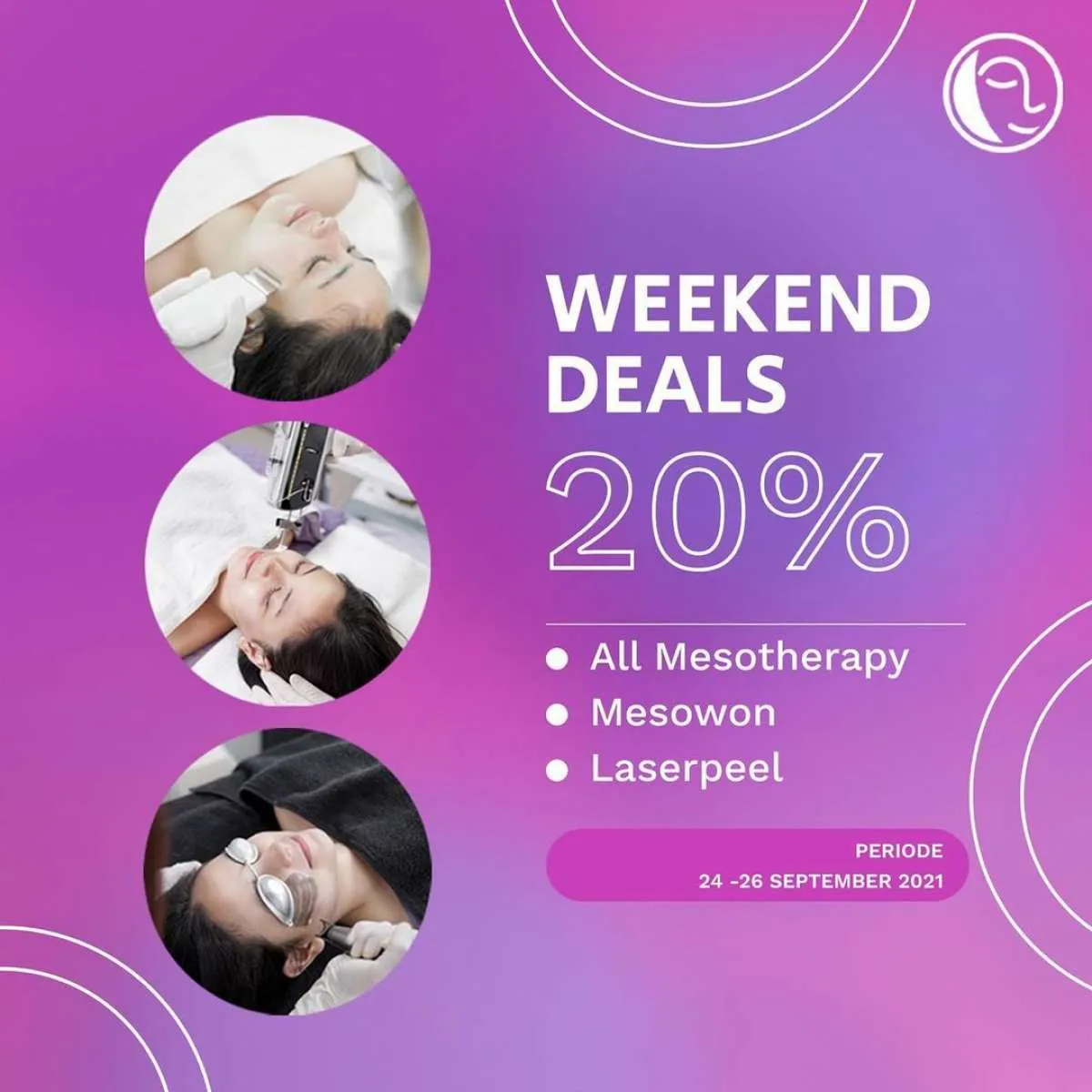 Promo Diskon 20% Perawatan Mesotherapy, Mesowon, dan Laser Peel di Klinik Natasha