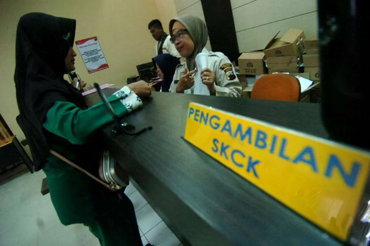 Seminggu pasca pembukaan CPNS, pemohon SKCK masih ramai 