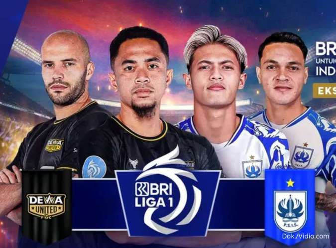 Link Live Streaming Dewa United vs PSIS Semarang, BRI Liga 1 Hari Ini (11/9)