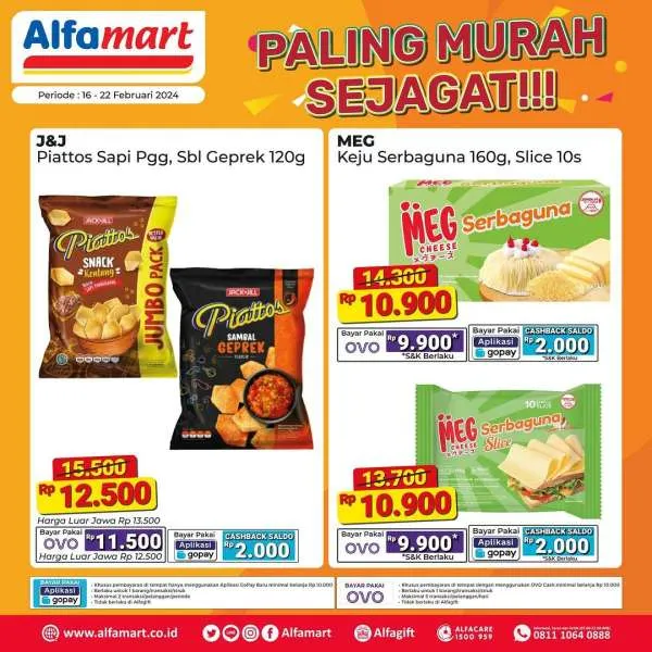Promo Alfamart Paling Murah Sejagat Periode 16-22 Februari 2024