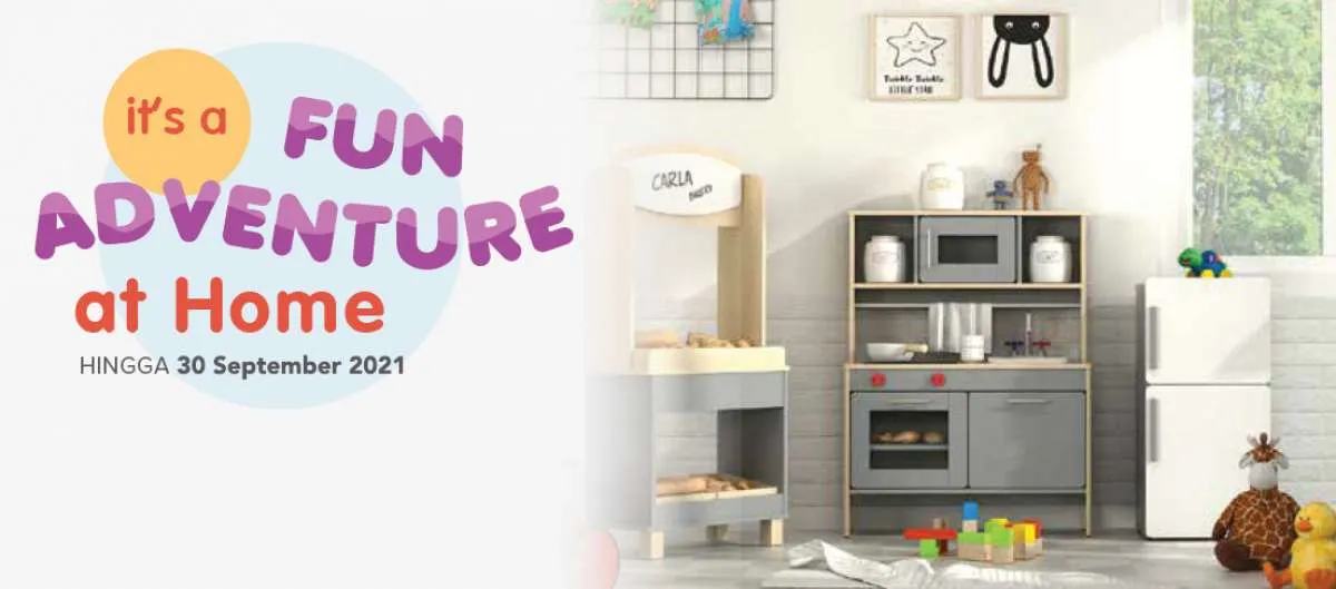 Promo Furnitur Anak Informa September 2021, Bermain dan Istirahat Makin Nyaman