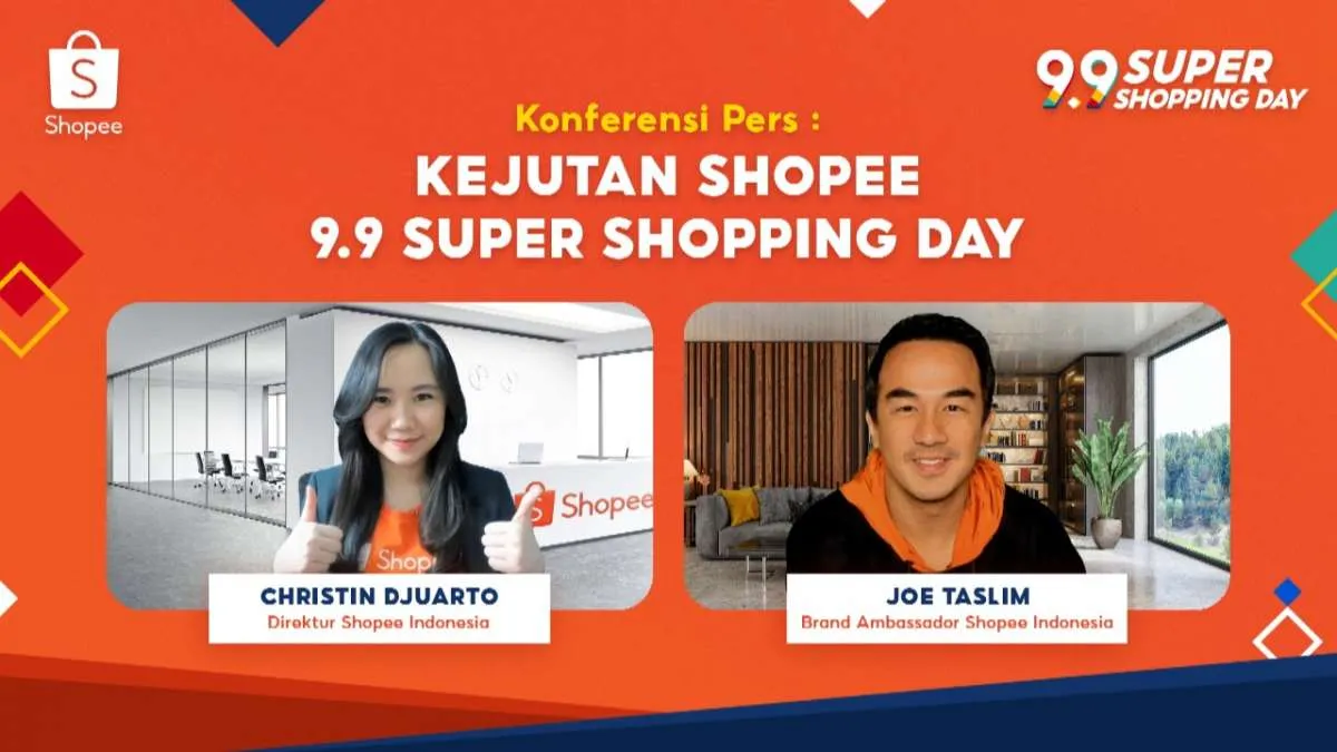Target 1,2 juta UMKM bersama Joe Taslim di Shopee 9.9 Super Shopping Day,