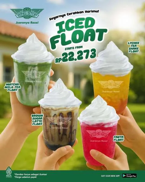 Promo Wingstop Ice Float