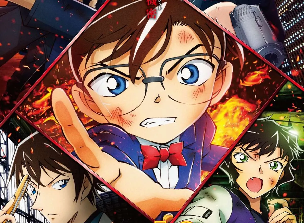 Sinopsis Detective Conan The Movie: Scarlet Bullet, tayang mulai hari ini di bioskop