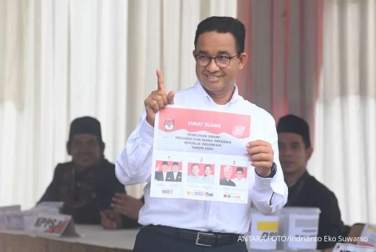 Anies Unggul di TPS Tempatnya Nyoblos