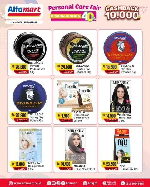Promo Alfamart Personal Care Fair Periode 16-31 Maret 2025