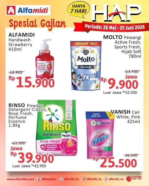 Promo Alfamidi Hemat Satu Pekan Periode 26 Mei-1 Juni 2025