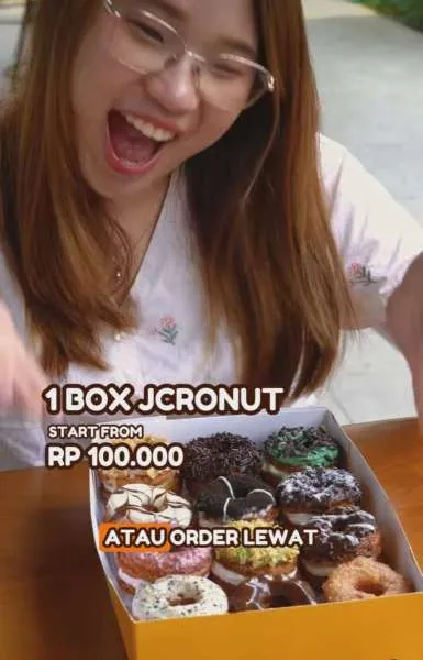 Promo Jcoronuts 1 Kotak Mulai Rp 100.000