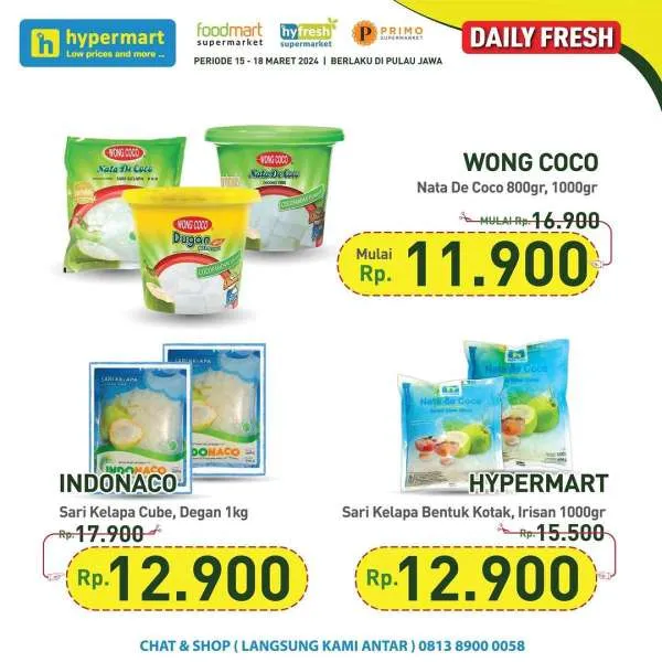Promo JSM Hypermart Hyper Diskon Weekend Periode 15-18 Maret 2024