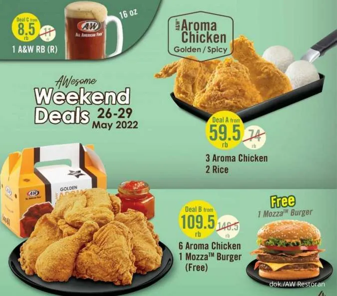 Promo AW Restoran Edisi 26-29 Mei 2022