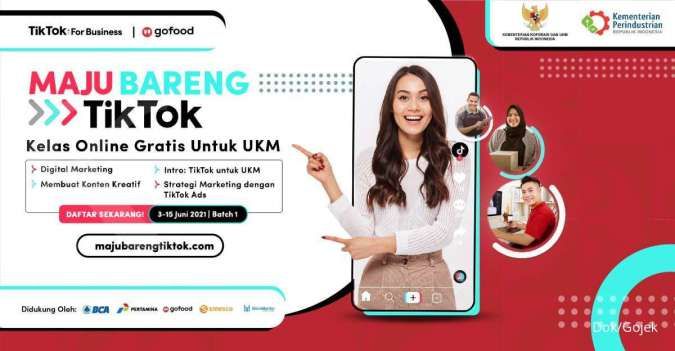 GoFood dan Tiktok Dukung Pertumbuhan UMKM Kuliner dengan Berbagi Edukasi Seputar Pemasaran Berbasis Media Sosial