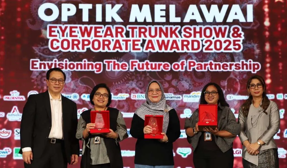 Perkuat Kemitraan, Optik Melawai Gelar Eyewear Trunk Show and Corporate Award 2025