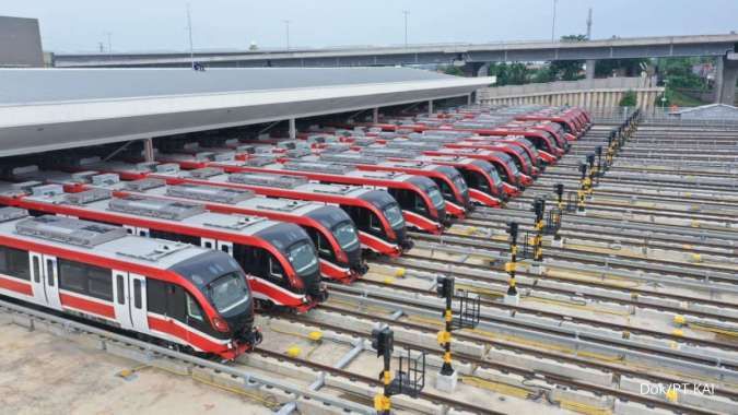 Progres LRT Jabodebek Capai 84,22%, KAI Mulai Persiapkan Kelengkapan Depo di Bekasi