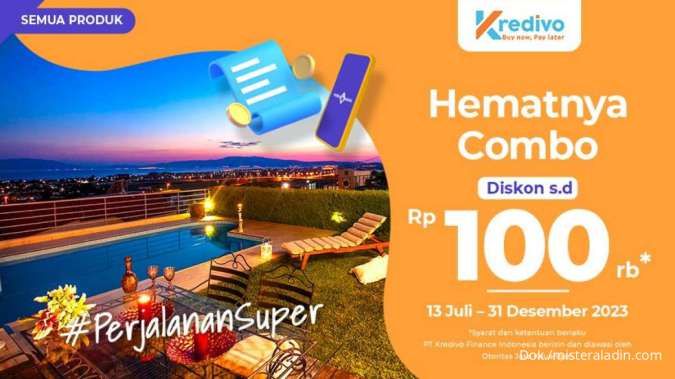 Promo Kredivo dengan Diskon Semua Produk Mister Aladin Hingga Rp 100.000