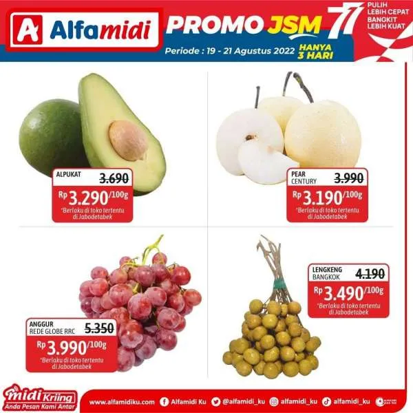 Promo JSM Alfamidi Periode 19-21 Agustus 2022