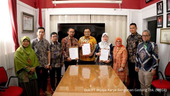 WEGE Tandatangani Kontrak Proyek Pembangunan Gedung Pusat Onkologi KEMENKES