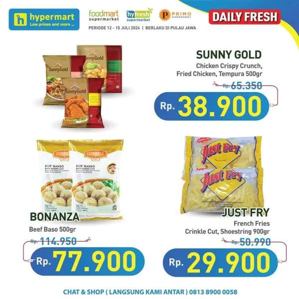 Promo JSM Hypermart Hyper Diskon Weekend Periode 12-15 Juli 2024