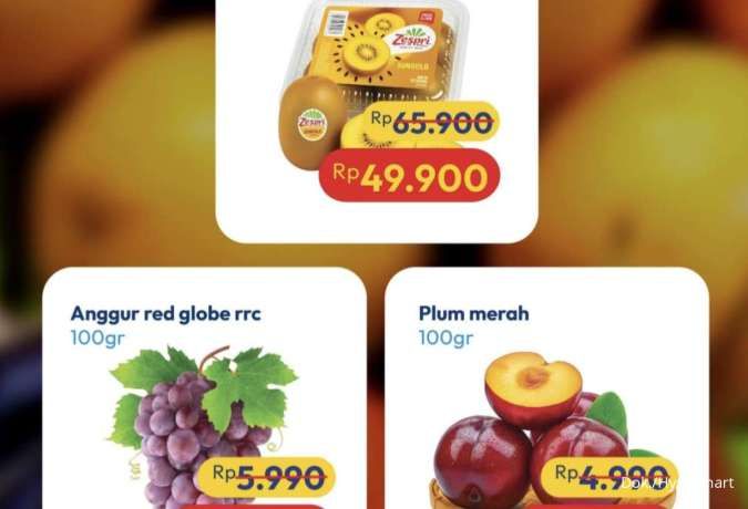Promo Hypermart Weekday Periode 25-27 November 2025, Kiwi Gold Diskon Rp 16.000