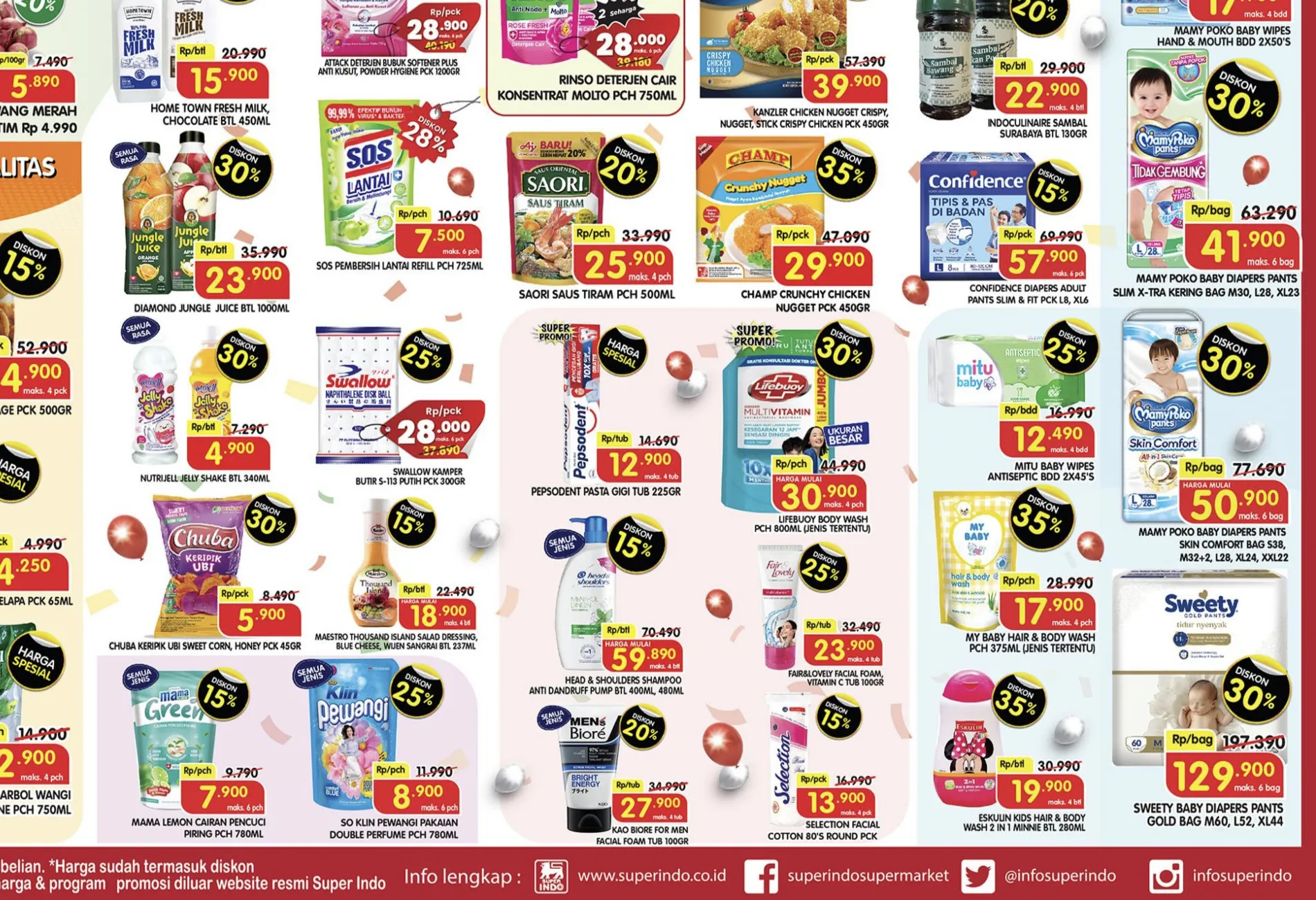 Promo Superindo Weekday Periode 18-21 Agustus 2025