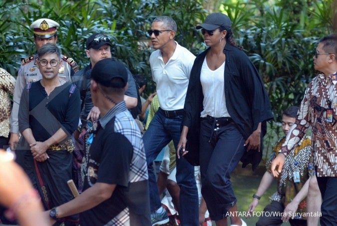 Rabu siang, Obama tinggalkan Bali menuju Yogya