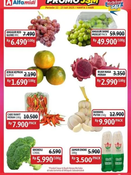Promo JSM Alfamidi Periode 11-13 Juli 2025