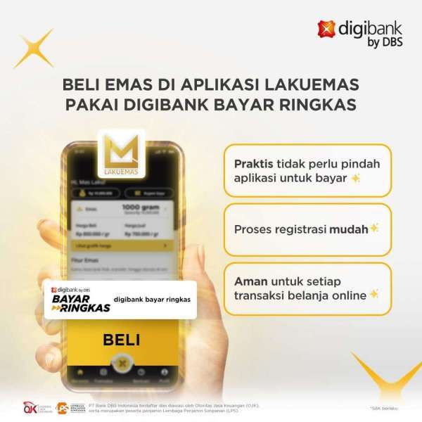 Aplikasi Mobile Banking DBS Punya Layanan Bayar Ringkas