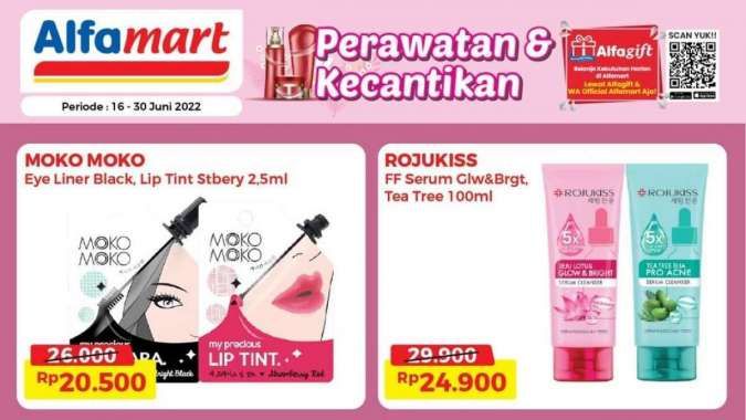 Promo Produk Kecantikan di Alfamart, Banyak Potongan Harga sampai 30 Juni 2022