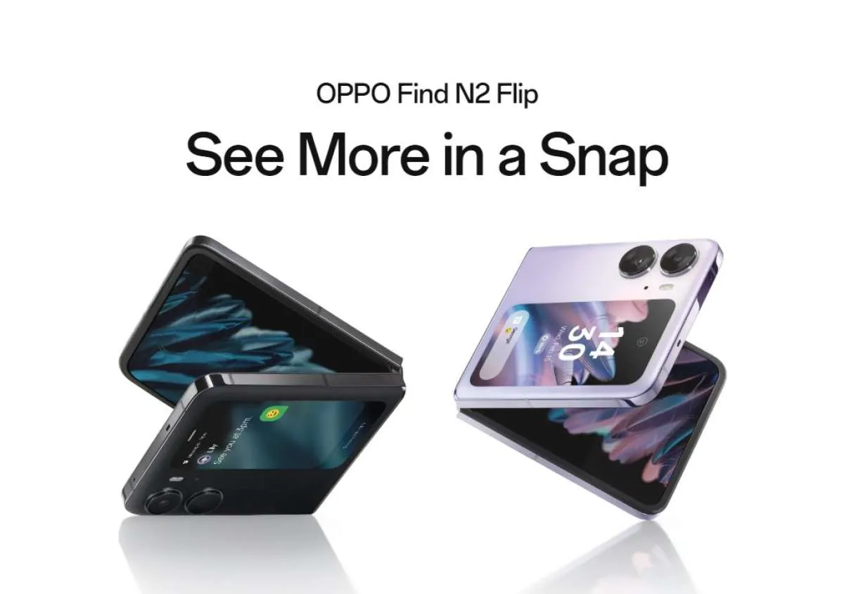 Sudah Dirilis, Ini Spesifikasi & Harga HP OPPO Find N2 Flip