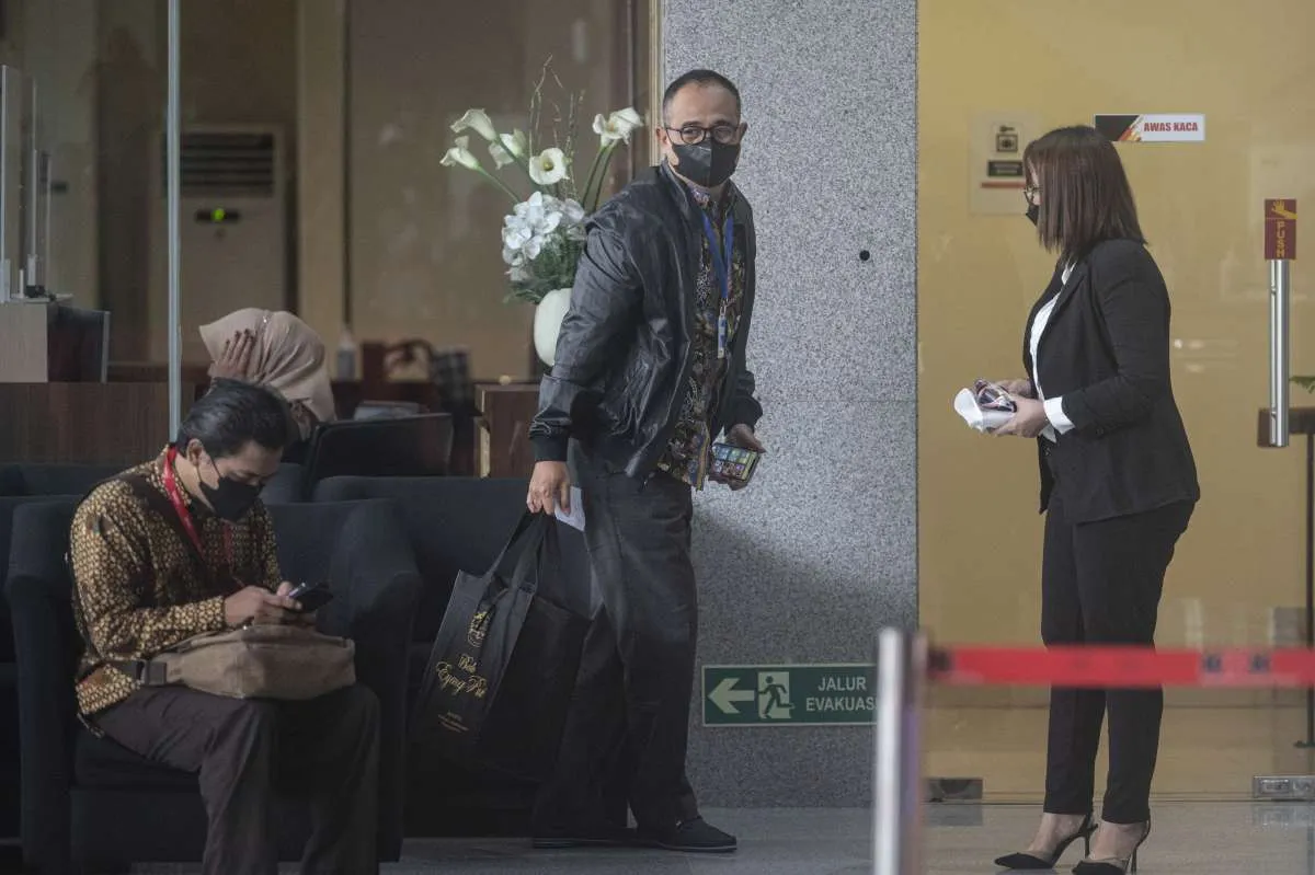 Mantan Pejabat DJP Rafael Alun Trisambodo Mendatangi Gedung KPK