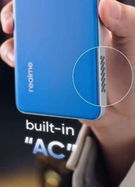 HP Realme baru dengan kipas pendingin bawaan
