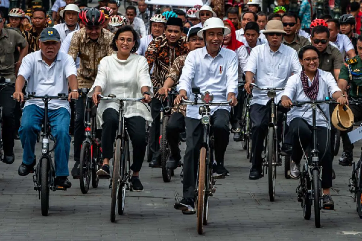Presiden Jokowi habiskan malam tahun baru di Yogyakarta
