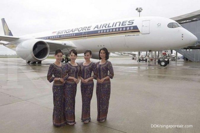 Kuartal III 2017, laba operasional Singapore Airlines tumbuh 12,6%