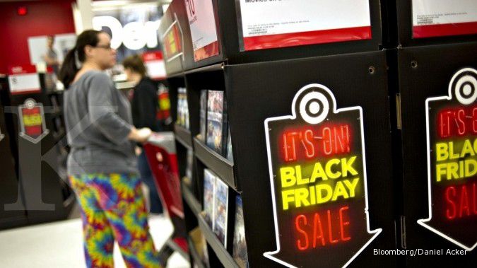 Gairah belanja orang AS membuncah di Black Friday