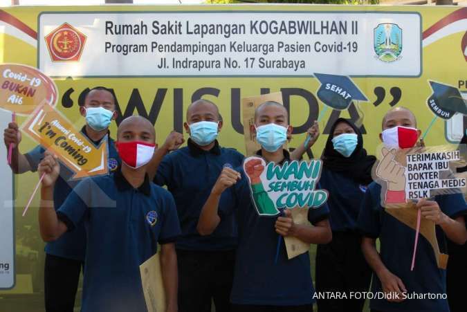 Per Kamis (24/12): Persentase kasus sembuh Indonesia 81,4%, taati protokol 3M
