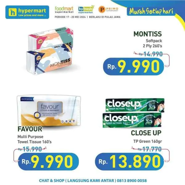 Promo JSM Hypermart Hyper Diskon Weekend Periode 17-20 Mei 2024