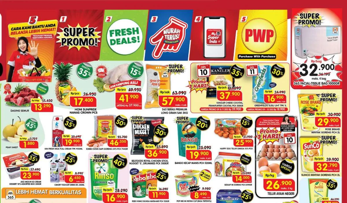 Harga Promo Superindo 11 Desember 2022, Diskon Besar yang Berakhir di Hari Minggu