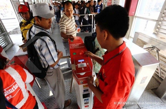Kartu Transjakarta bisa untuk bayar parkir