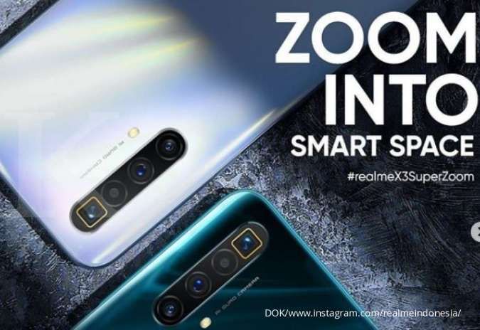 Realme boyong X3 SuperZoom, smartphone termurah dengan 60x periscope zoom 