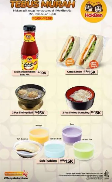 Promo HokBen Tebus Murah Oktober 2025