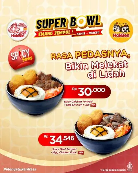 Promo Hokben Super Bowl Kamis-Minggu