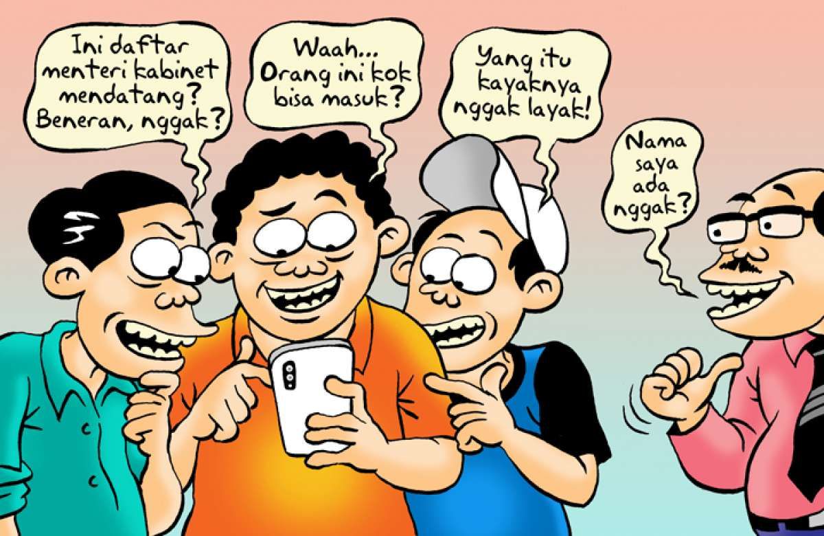 Benny Rachmadi - Daftar Nama Menteri