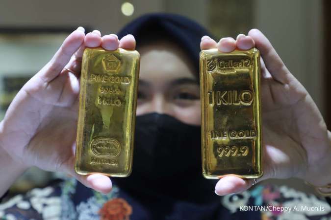 Harga Emas Antam Hari Ini Turun Rp 8.000 ke Rp 1.203.000 Per Gram, Sabtu (23/3)