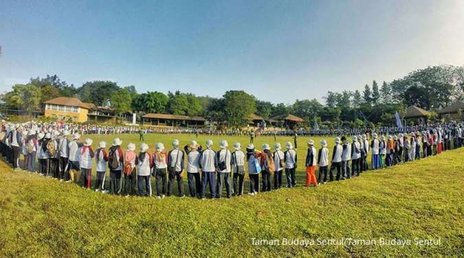 Taman Budaya Sentul, tempat wisata yang tepat untuk aktivitas luar ruangan