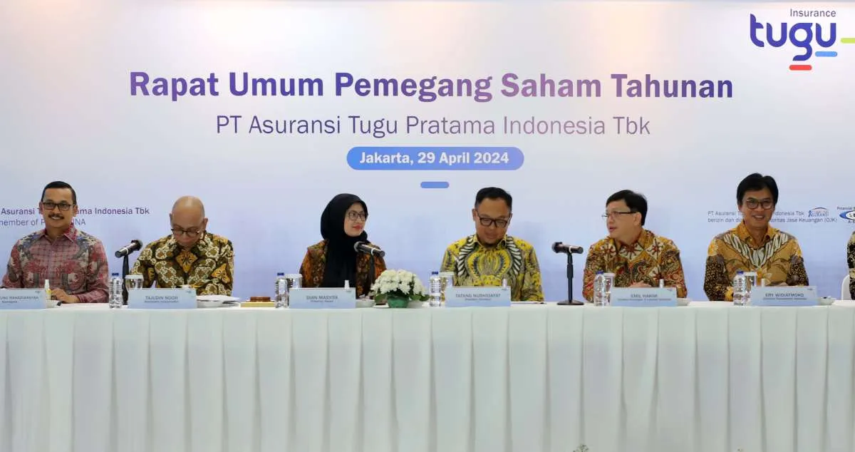 Tugu Insurance Catat Premi Asuransi Kredit Rp 2,31 Miliar Hingga April 2024