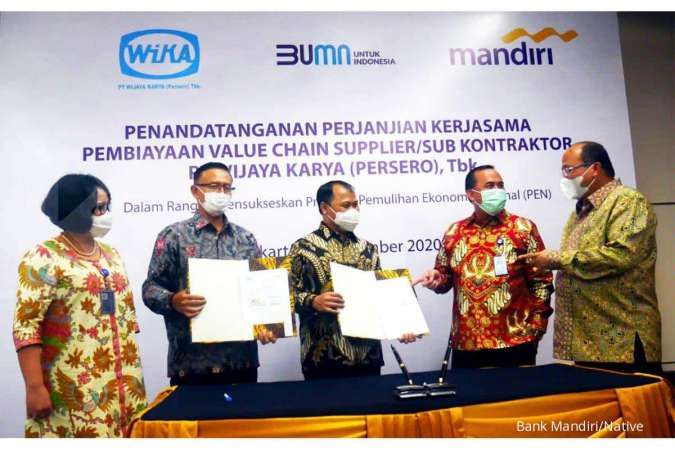 Program PEN: Bank Mandiri Fasilitasi Pembiayaan UKM MItra Wijaya Karya
