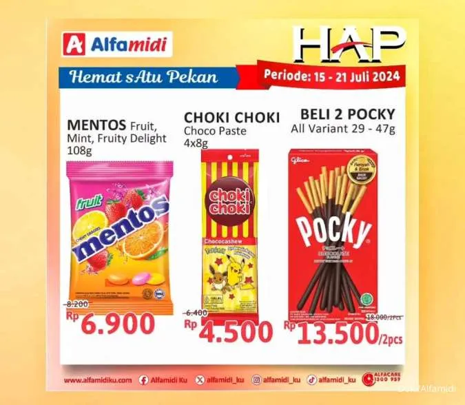 Promo Alfamidi Hemat Satu Pekan Periode 15-21 Juli 2024