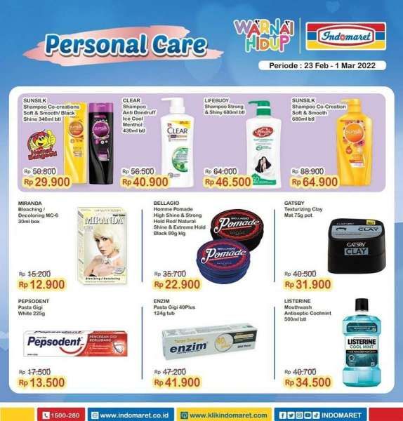 Promo Indomaret Super Hemat Mingguan 23 Februari-1 Maret 2022