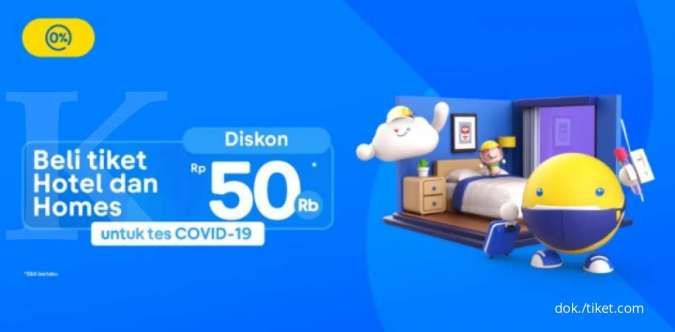 Pesan Hotel & Homes Dapat Diskon Tes Covid-19 Rp 50.000, Segera Cek Tiket.com